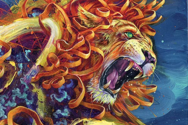 Lions: Carnivorous Cadillac by Swartz Brothers Art