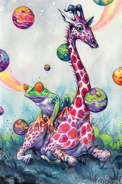 Giraffes: Eye Spy by Swartz Brothers Art