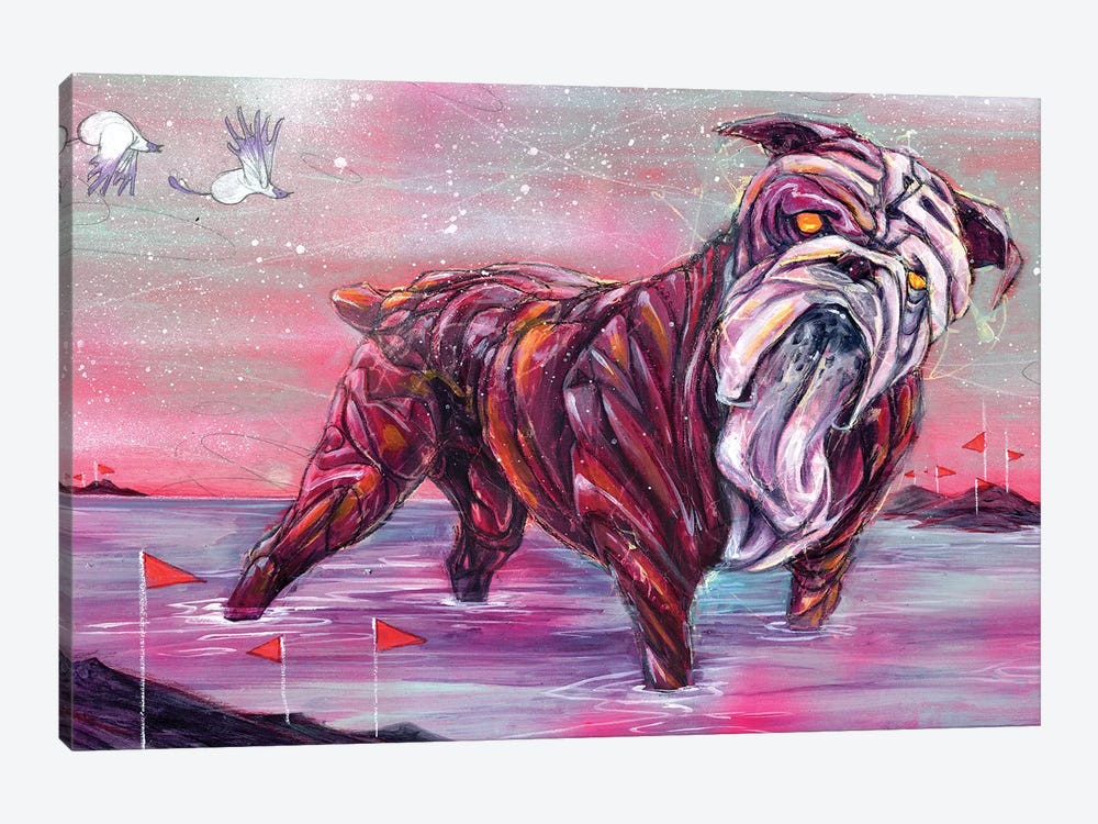 L.S.Dog by Swartz Brothers Art 1-piece Art Print
