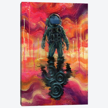 Spaceman Spliff Canvas Print #BKT15} by Swartz Brothers Art Canvas Wall Art