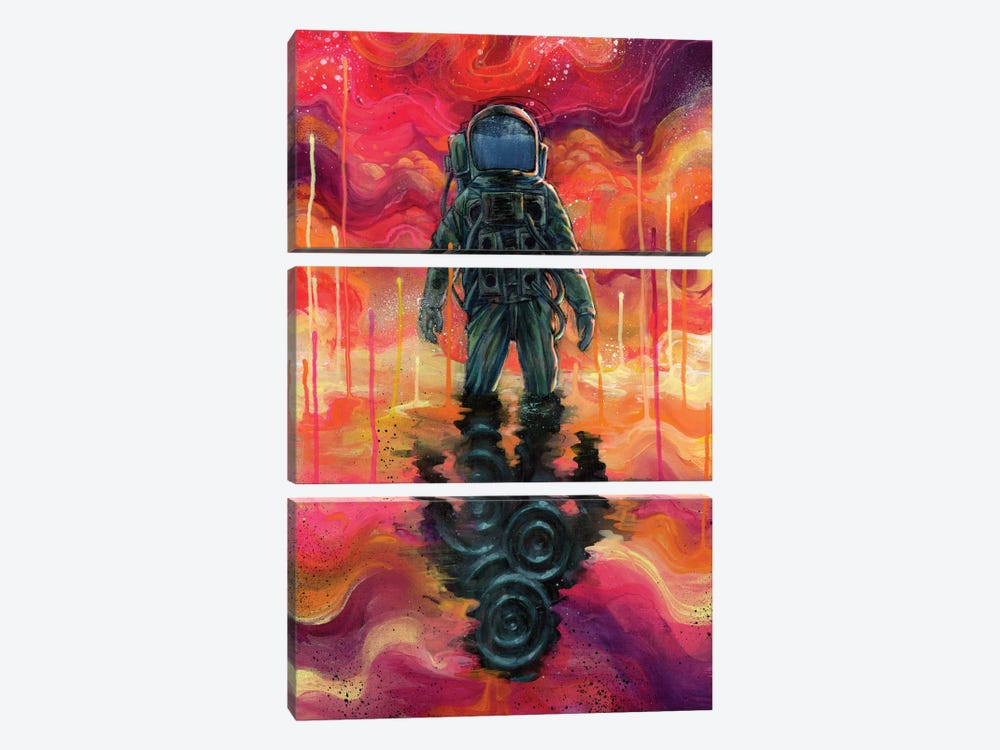 Spaceman Spliff by Swartz Brothers Art 3-piece Art Print