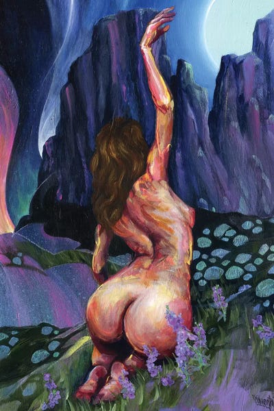 Swartz Brothers Art: Full Moon by Swartz Brothers Art