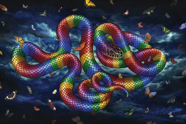 Snakes: Power in Colors II by Swartz Brothers Art