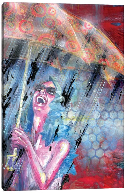 Summer Storm Canvas Art Print - By Sentiment