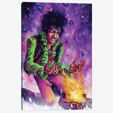 Purple Blaze Canvas Print #BKT184} by Swartz Brothers Art Canvas Print