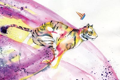 Fashionably Late by Swartz Brothers Art framed canvas print