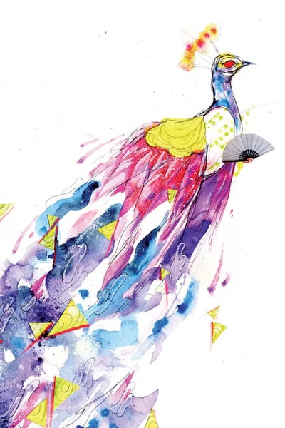 Peacocks: Loose Lucy by Swartz Brothers Art