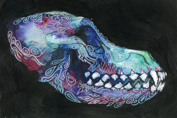 Swartz Brothers Art: Dog Skull by Swartz Brothers Art