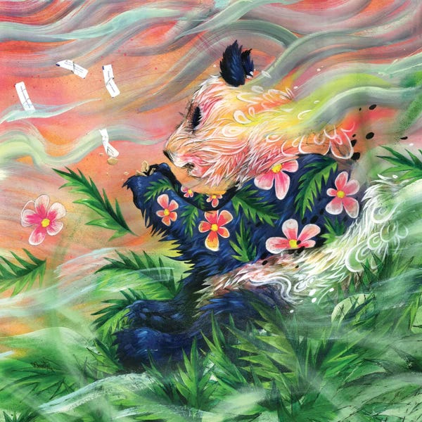 Psychedelic Animals: Midsummer's Eve by Swartz Brothers Art