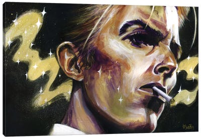 The Disco King Canvas Art Print - David Bowie