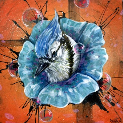 Blue Dream by Swartz Brothers Art framed canvas print