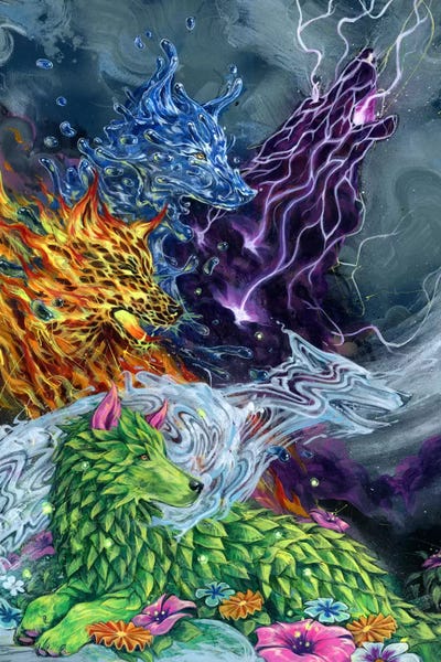 Swartz Brothers Art: Howlin' Electric Lemonade by Swartz Brothers Art