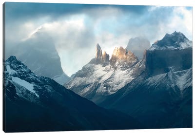 Torres del Paine V Canvas Art Print - Chile Art