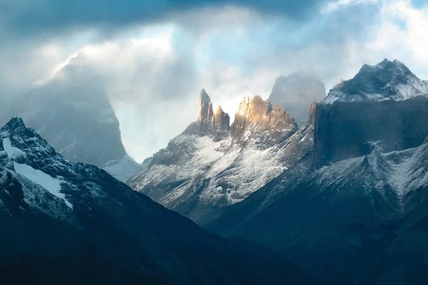 Steve Berkley: Torres del Paine V by Steve Berkley