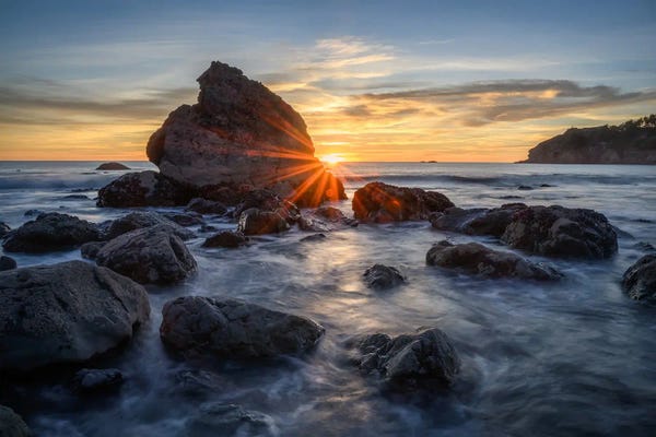 Steve Berkley: Muir Seascape by Steve Berkley