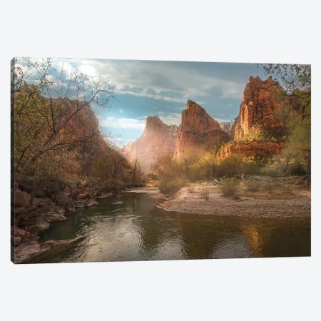Court of the Patriarchs Canvas Print #BKY25} by Steve Berkley Canvas Wall Art