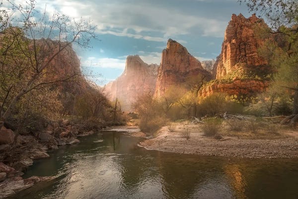 Utah: Court of the Patriarchs by Steve Berkley