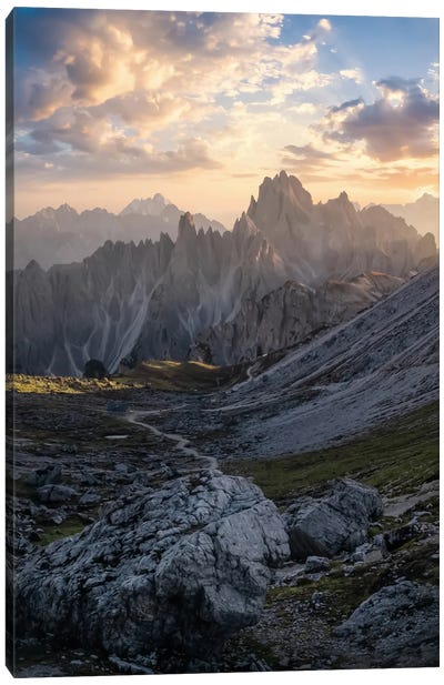 Dolomites Canvas Art Print - Steve Berkley