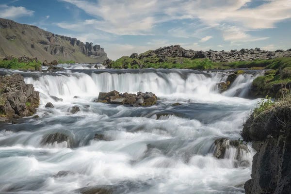 Iceland: Fossálar II by Steve Berkley