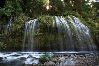 Mossbrae Falls by Steve Berkley canvas print