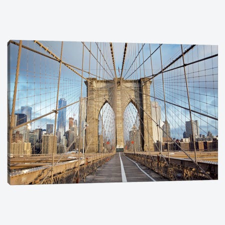 Brooklyn Bridge III Canvas Print #BLA4} by Alan Blaustein Canvas Art