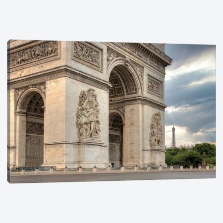 Paris Cityscape I Canvas Print #BLA70} by Alan Blaustein Canvas Print