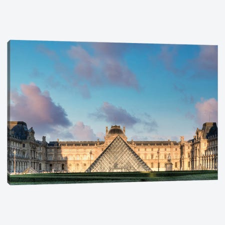 The Louvre Palace Museum I Canvas Print #BLA71} by Alan Blaustein Art Print