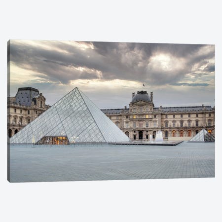 The Louvre Palace Museum II Canvas Print #BLA72} by Alan Blaustein Canvas Art Print