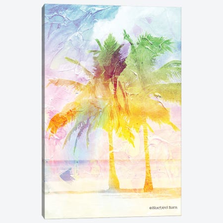 Bright Summer Palm Group II Canvas Print #BLB14} by Bluebird Barn Canvas Art Print