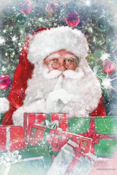 Vintage Christmas: Snowy Secret Santa by Bluebird Barn