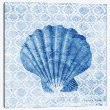 Seashell I Canvas Print #BLB237} by Bluebird Barn Canvas Wall Art