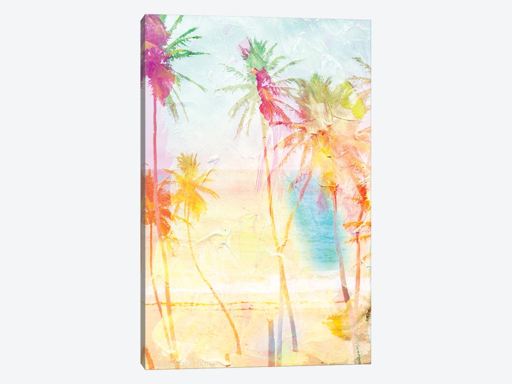 Bright Summer Palms by Bluebird Barn 1-piece Canvas Art