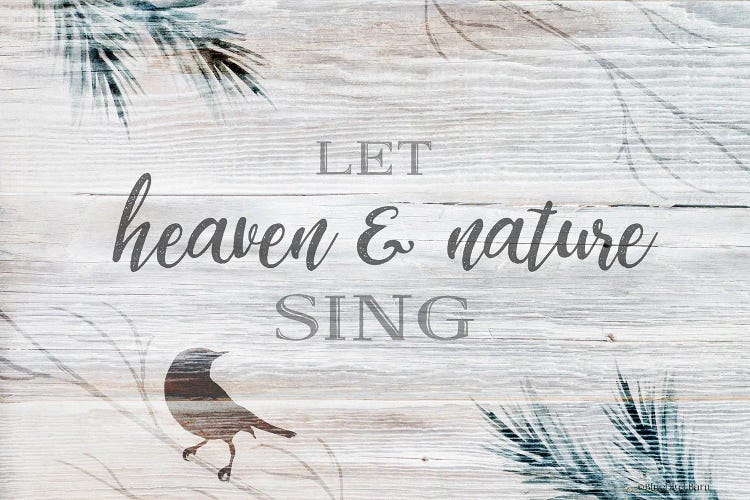 Let Heaven & Nature Sing