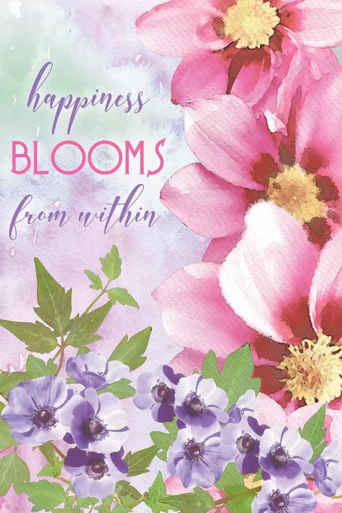 Happiness Blooms Within