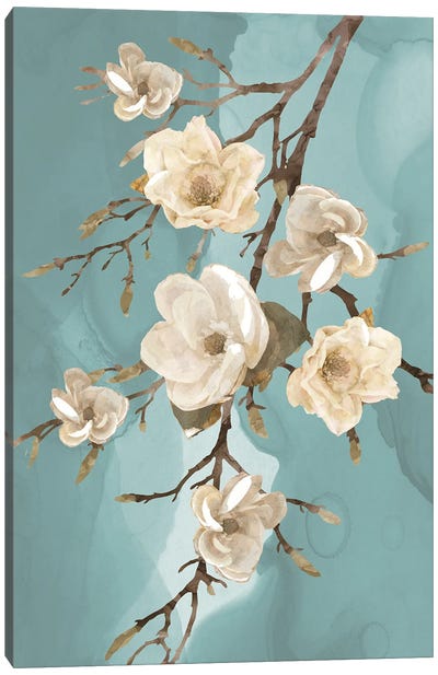 Magnolia III Canvas Art Print - Bluebird Barn