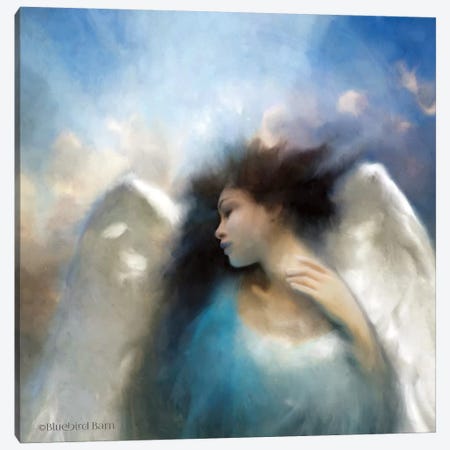 Reverie of an Angel Canvas Print #BLB77} by Bluebird Barn Canvas Print