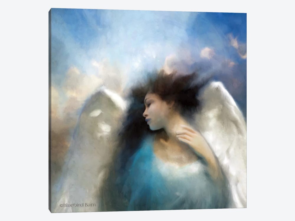 Reverie of an Angel by Bluebird Barn 1-piece Canvas Wall Art