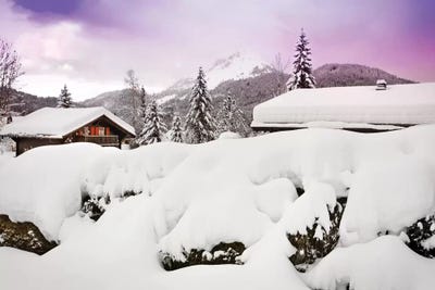 Winter's Magic by Beli canvas print