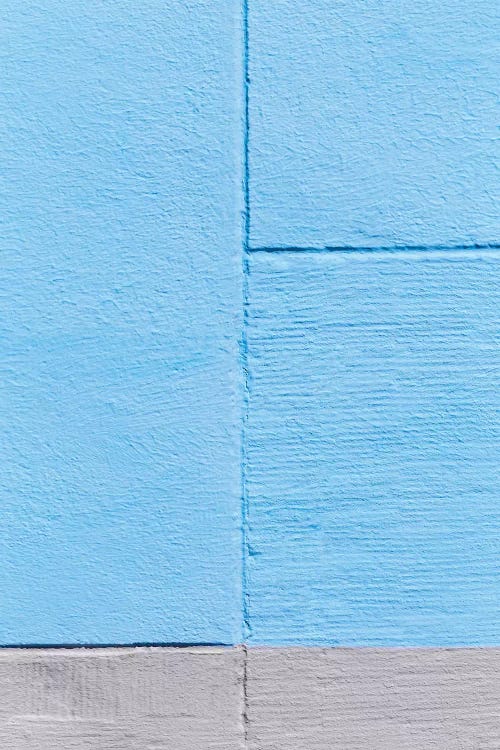 Blue Painting On The Wall by Beli wall art