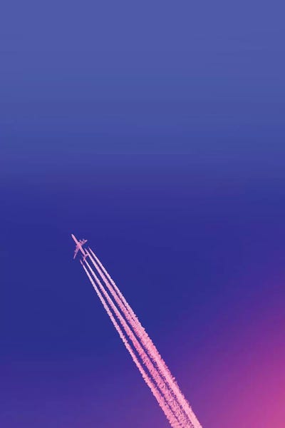 Beli: Deep Blue Sky And Plane by Beli