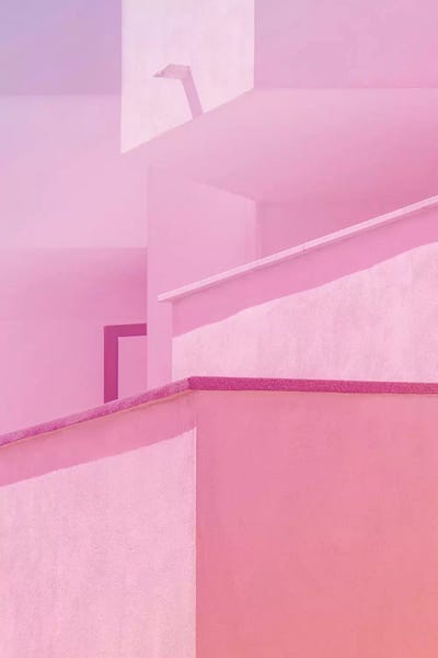 Abstract Geometric Architecture II by Beli framed wall art