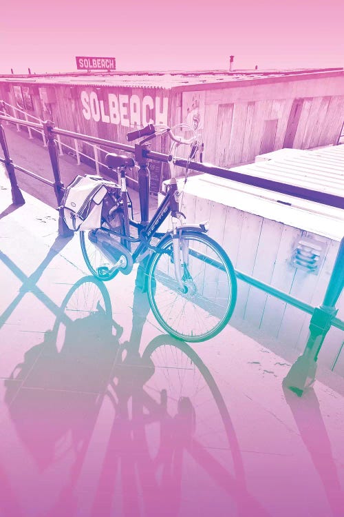 Let's Bike by Beli wall art