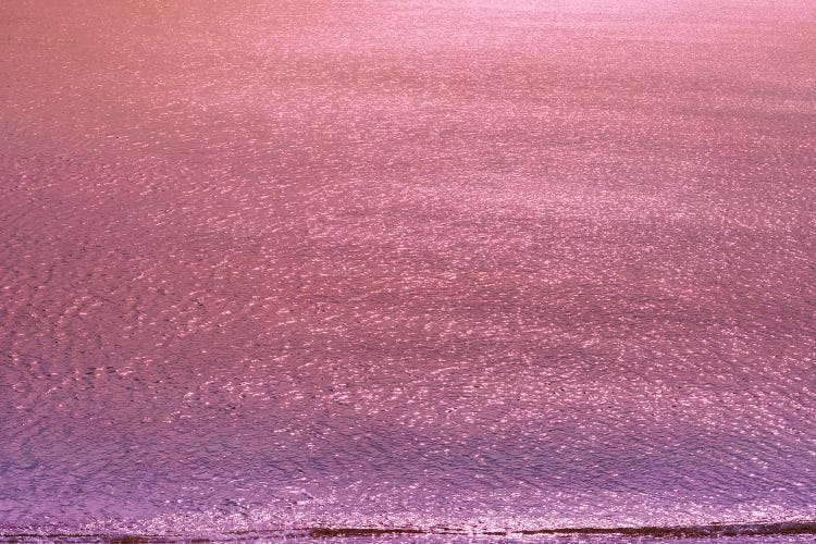 Metallic Ocean With Iridescent Wave