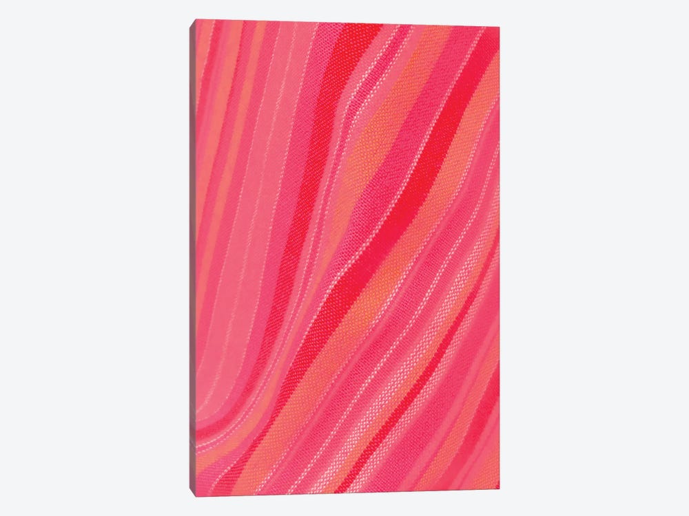 Abstract Stripe Waves Pattern by Beli 1-piece Art Print
