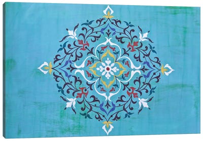 Oriental Calligraphy Canvas Art Print - Beli