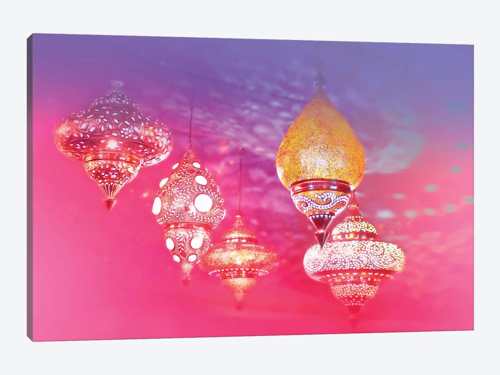 Oriental Magical Lights And Love by Beli 1-piece Art Print