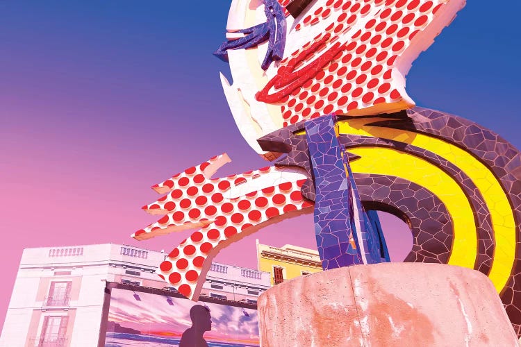 Pop Art City Of Barcelona