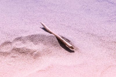 Sandy Beach by Beli framed wall art