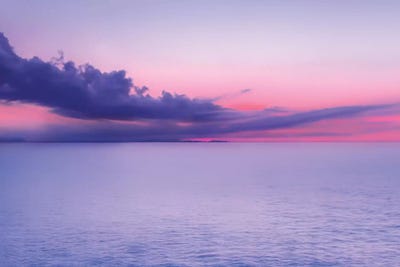 Sunset Indigo Mood by Beli canvas print