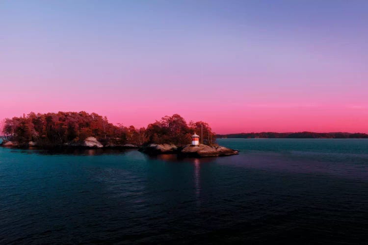 Sunset Over The Island by Beli wall art